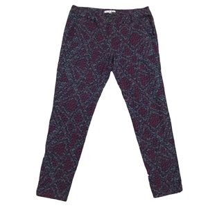 CAbi Palm Beach Printed Crop Pants